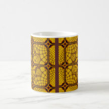 Taza del arte del fractal de Spiderweb