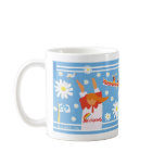 Taza del arte: Guías taza de 100 centenarios. Azul tazas