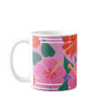 Taza del arte: Rosa del hibisco tazas