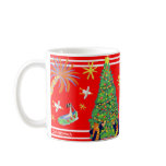 Taza del arte: Taza del arte de la Navidad el tint tazas