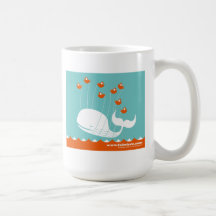Taza del asiduo de la ballena del fall
