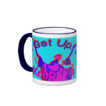 Taza del baile, azul