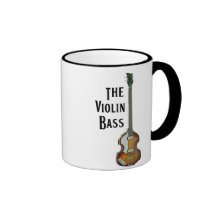 Taza del bajo del violín