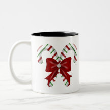 Taza del bastón de caramelo