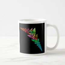 Taza del bosque del Día-Glo