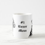 Taza del boxeador de la mamá del boxeador #1