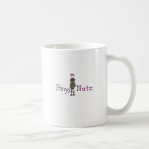 taza del caballo del dibujo animado