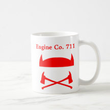 Taza del café adaptable del bombero