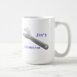 Taza del café automotriz de Jim