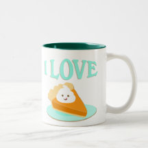 Taza del café del amante del pastel de calabaza
