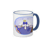 Taza del campanero de Kilroy de los azules cielos