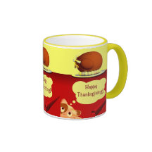 Taza del campanero de la acción de gracias