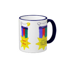 "Taza del campanero de las medallas de la madre"