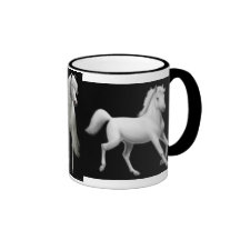 Taza del campanero de los caballos blancos