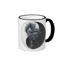 Taza del campanero del dragón de Yin Yang