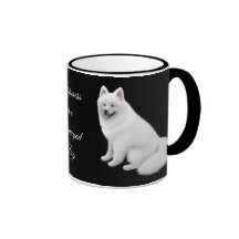 Taza del campanero del perro del samoyedo