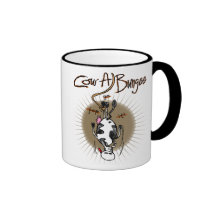 Taza del campanero del Vaca-UNO-Amortiguador auxil