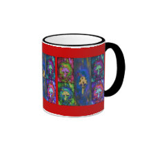 Taza del campanero - impresión múltiple de la seta