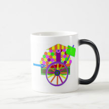 taza del carro de la fruta