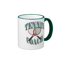 Taza del coche de tenis