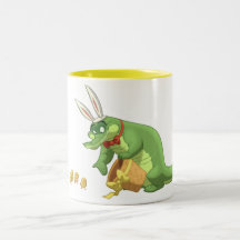 Taza del cocodrilo de Pascua