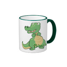 Taza del cocodrilo del dibujo animado