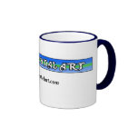 Taza del cofee del arte de Dquential