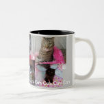Taza del collage del gato