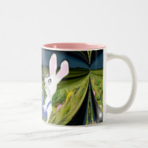 Taza del conejito de pascua