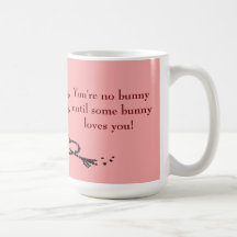 ¡Taza del corazón del impulso del conejito!