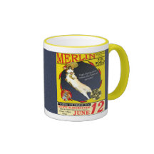 Taza del Corgi del circo del vintage