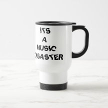 Taza del desastre de la música