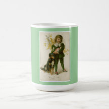 Taza del día de San Patricio del vintage