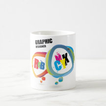 Taza del diseñador gráfico