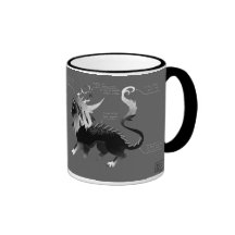 Taza del diseño de la criatura