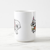 Taza del dogo que rabia