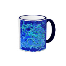 Taza del dragón de agua