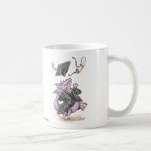 "Taza del dragón del diploma"