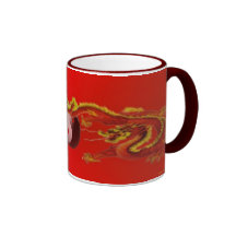 Taza del dragón del fuego