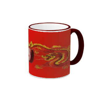 Taza del dragón del fuego