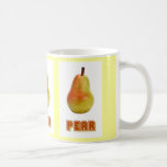 TAZA del drinkware de la foto de la PERA