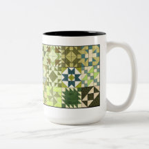 Taza del edredón del dechado