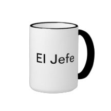 Taza del EL Jefe
