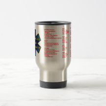 Taza del entrenamiento del primer respondedor médi