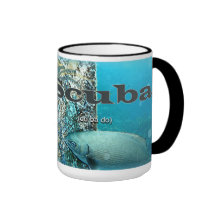 Taza del equipo de submarinismo