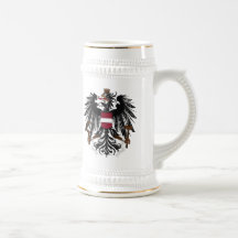 Taza del escudo de armas de Austria