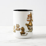 Taza del espectáculo de marionetas del mono