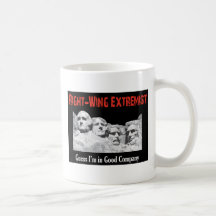 Taza del extremista de la derecha