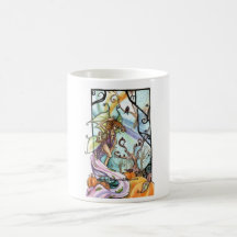 Taza del Faerie de la calabaza de Halloween