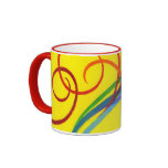 Taza del "flujo" (detalle) de Darin Jones